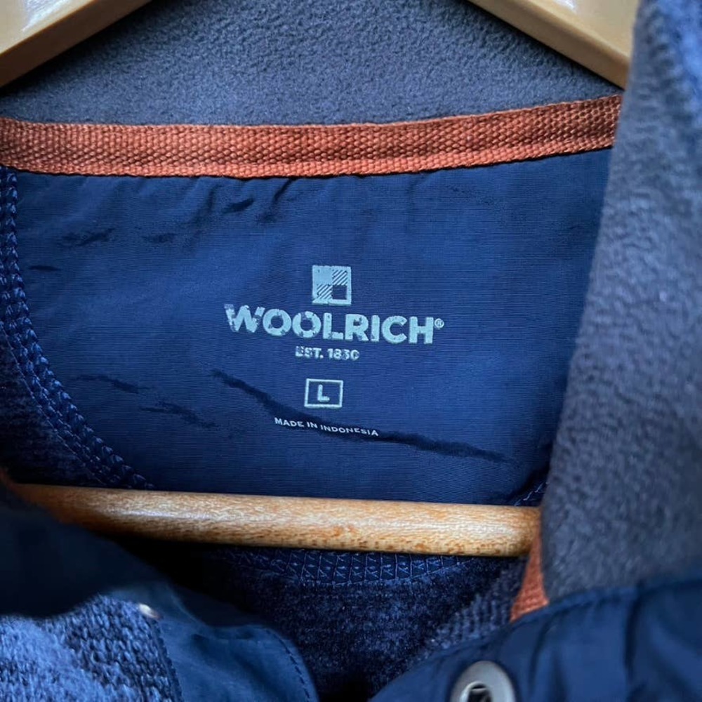 Woolrich Men's 1/4 Snap Pullover With Front Pocke… - image 3